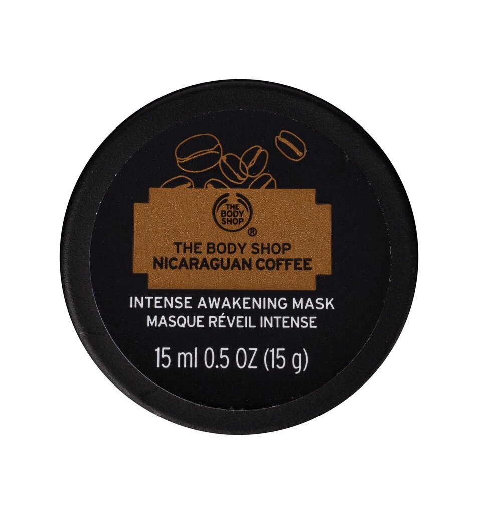 Sejas maska enerģijai The Body Shop Coffe 15 ml цена и информация | Sejas maskas, acu maskas | 220.lv