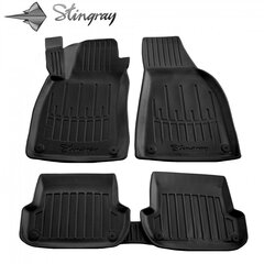 Paklājiņi 3D AUDI A4 B7 2005-2007, 5 gab. black /5030015 цена и информация | Модельные резиновые коврики | 220.lv