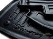 Paklājiņi 3D AUDI A4 B7 2005-2007, 5 gab. black /5030015 cena un informācija | Gumijas paklājiņi pēc auto modeļiem | 220.lv