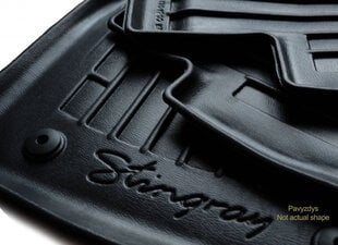 Paklājiņi 3D SEAT Cordoba 6L 2002-2008, 5 gab. black /5020065 cena un informācija | Gumijas paklājiņi pēc auto modeļiem | 220.lv