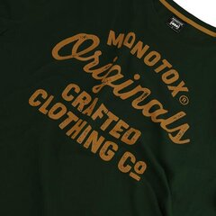 T-krekls monotox originals crafted green originalscra20green cena un informācija | Vīriešu T-krekli | 220.lv