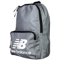 BACKAPCK NEW BALANCE CLASSIC BACKPACK GRAY NTBCBPK8GR цена и информация | Спортивные сумки и рюкзаки | 220.lv