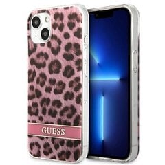 Guess GUHCP13SHSLEOP iPhone 13 mini 5,4" cena un informācija | Telefonu vāciņi, maciņi | 220.lv