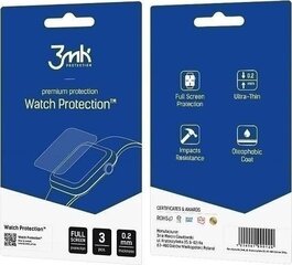 Amazfit T-Rex 2 - 3mk Watch Protection™ v. FlexibleGlass Lite пленка для экрана цена и информация | Аксессуары для смарт-часов и браслетов | 220.lv