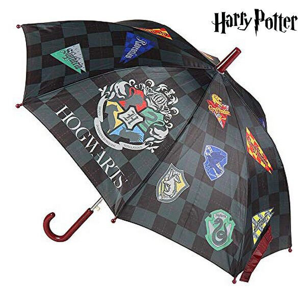 Salocāms lietussargs Hogwarts Harry Potter Pelēks (Ø 78 cm) cena un informācija | Bērnu aksesuāri | 220.lv