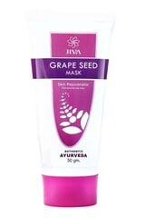 Увлажняющая маска для лица с виноградными косточками Grape Seed Jiva Ayurveda, 50 г цена и информация | Маски для лица, патчи для глаз | 220.lv