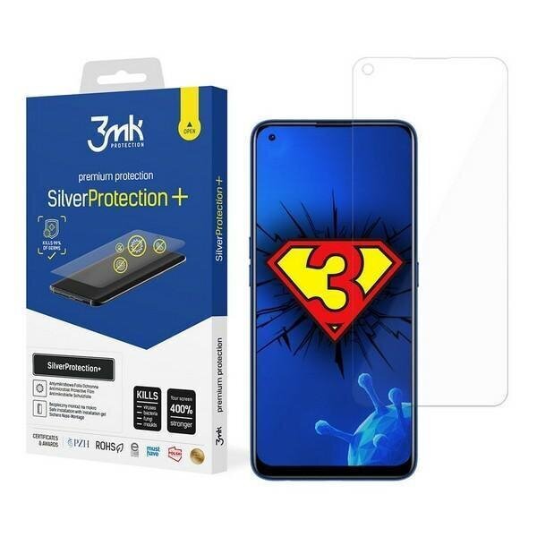 Realme 7 - 3mk SilverProtection+ cena un informācija | Ekrāna aizsargstikli | 220.lv