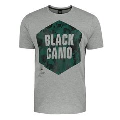 T-krekls monotox black camo grey mel mx21027 cena un informācija | Vīriešu T-krekli | 220.lv