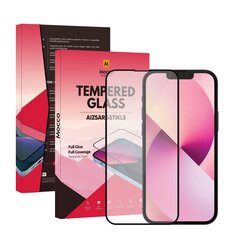 Mocco Full Glue Signature Edition Tempered Glass Защитное стекло для Apple iPhone 14 Pro Max Черное цена и информация | Защитные пленки для телефонов | 220.lv