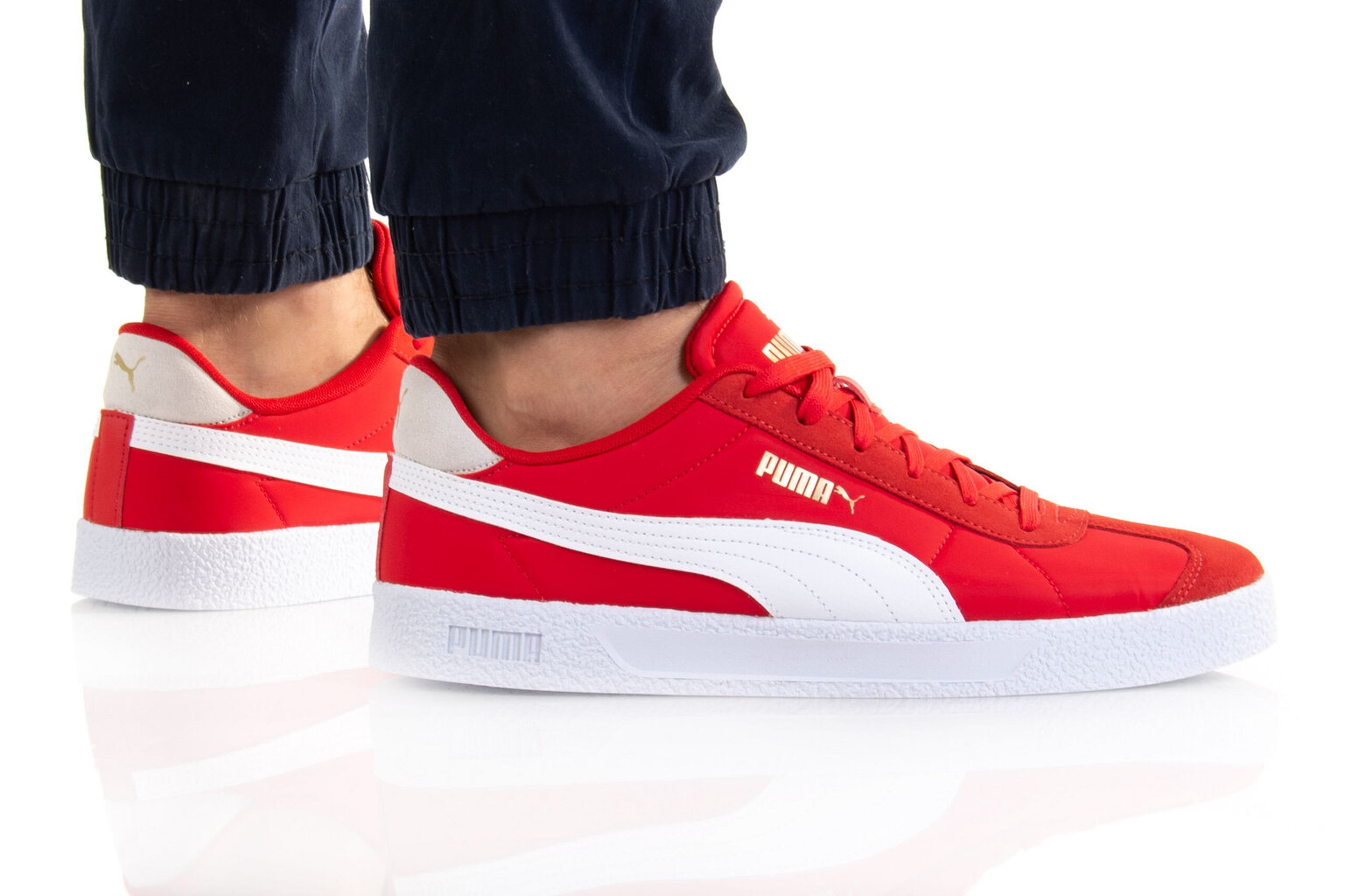 Sporta apavi puma puma club nylon high risk red- 38482202 cena un informācija | Sporta apavi vīriešiem | 220.lv