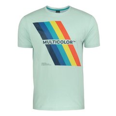 T-krekls monotox multicolor light blue mx21021 cena un informācija | Vīriešu T-krekli | 220.lv