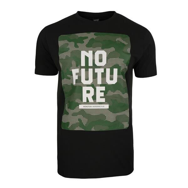 T-krekls monotox no future camo black nofuture20black cena un informācija | Vīriešu T-krekli | 220.lv