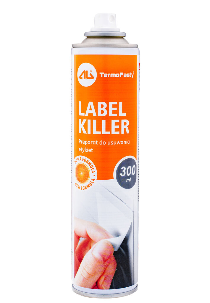 Uzlīmju tīrīšanas līdzeklis LABEL KILLER 300ml - apelsīnu smarža цена и информация | Tīrīšanas līdzekļi | 220.lv