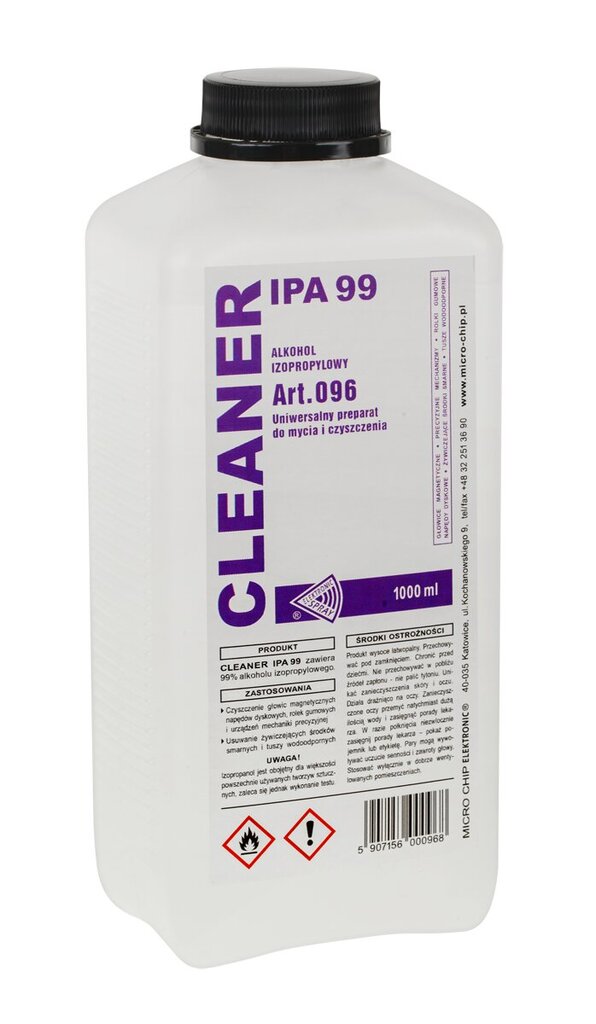 CleanSer IPA 99 1L. Mikrociķu māksla.096 цена и информация | Tīrīšanas piederumi | 220.lv