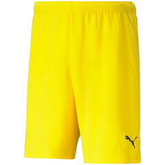 Vīriešu šorti Puma teamRISE Short Cyber yellow 704942 07 cena un informācija | Sporta apģērbs vīriešiem | 220.lv