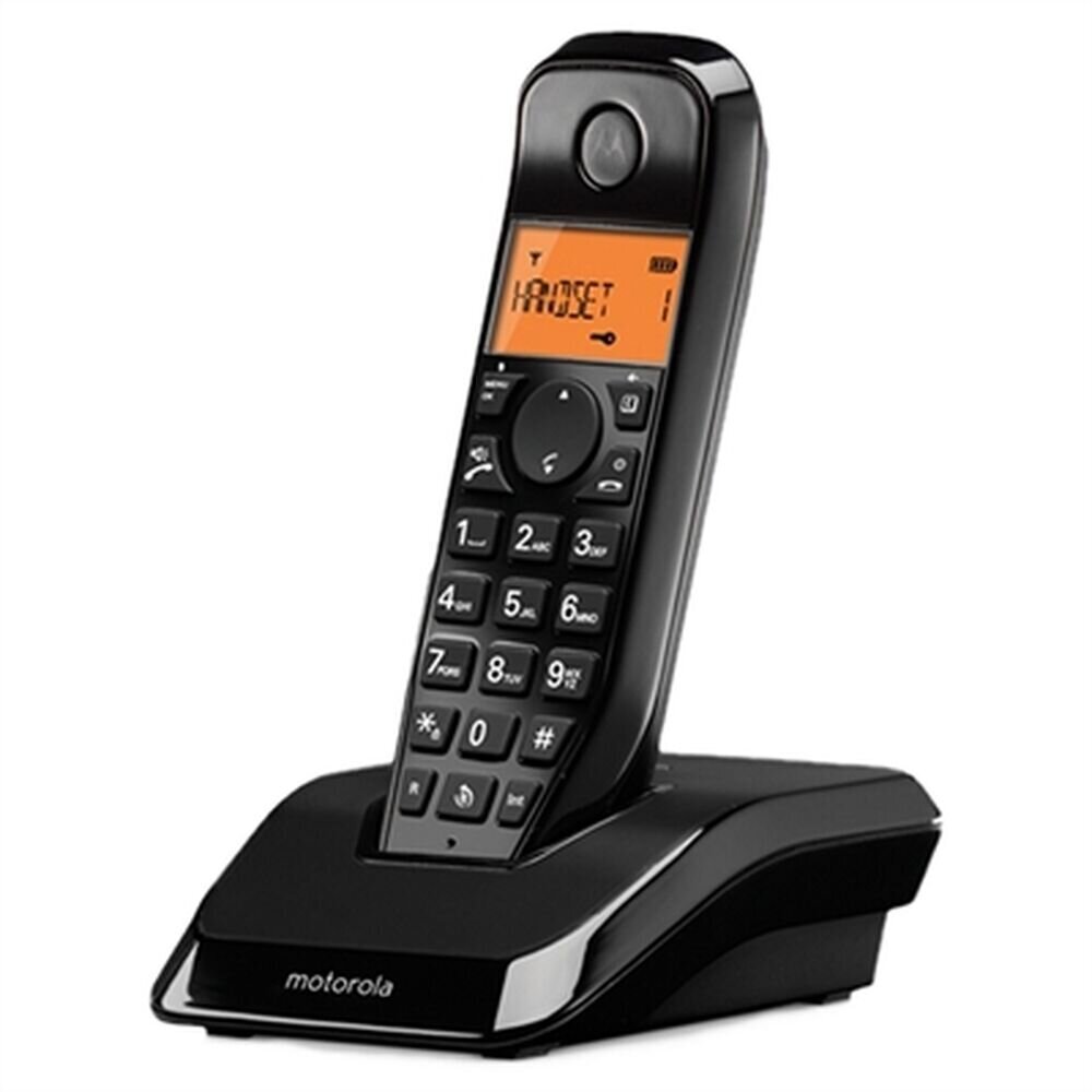 Motorola S1201, melns цена и информация | Stacionārie telefoni | 220.lv