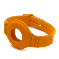 Silicone Tag Strap Yellow цена и информация | Аксессуары для смарт-часов и браслетов | 220.lv