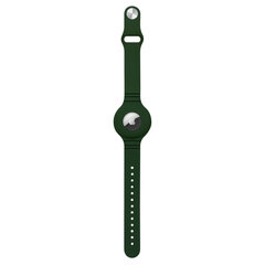 Silicone Tag Strap Green cena un informācija | Viedpulksteņu un viedo aproču aksesuāri | 220.lv