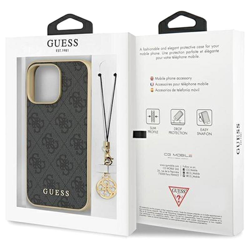 Guess GUHCP13LGF4GGR iPhone 13 Pro cena un informācija | Telefonu vāciņi, maciņi | 220.lv