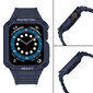 Hurtel Watch Band Navy cena un informācija | Viedpulksteņu un viedo aproču aksesuāri | 220.lv