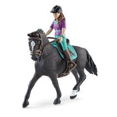 SCHLEICH HORSE CLUB zirgs un jātnieks cena un informācija | Rotaļlietas zēniem | 220.lv