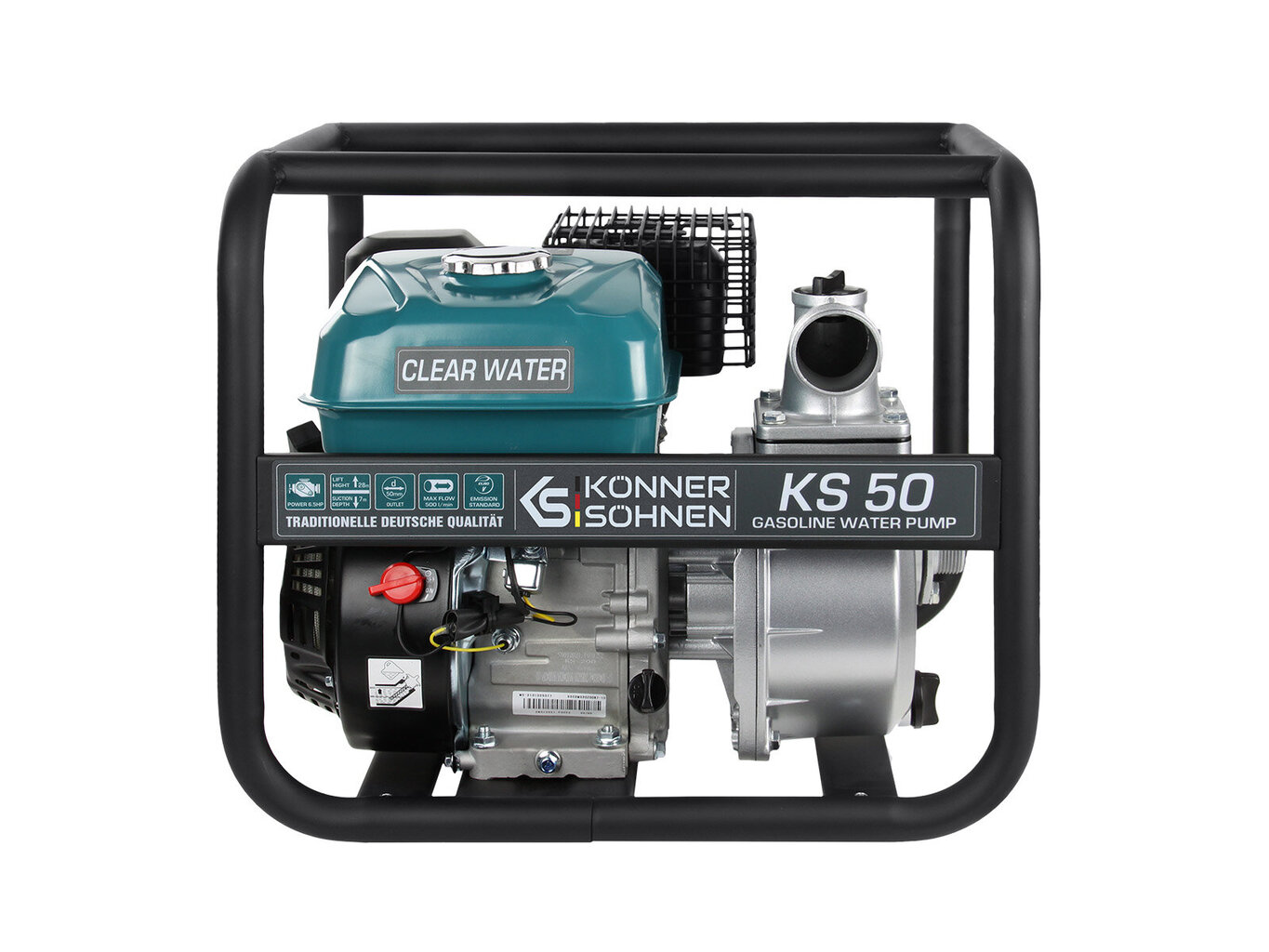 Tīra ūdens sūknis Könner &Söhnen KS 50 cena un informācija | Sūkņi tīram ūdenim | 220.lv