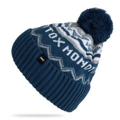 WINTER HAT MONOTOX PEP BLUE/GREEN MX20072 цена и информация | Женские шапки | 220.lv