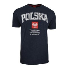 T-krekls monotox polska college navy mel m-ts-03tp-03 cena un informācija | Vīriešu T-krekli | 220.lv