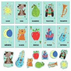 Izglītojošās kārtis Headu Montessori, LV цена и информация | Развивающие игрушки | 220.lv