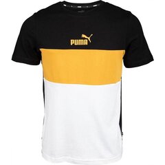 T-SHIRT PUMA ESS+ COLORBLOCK TEE M 58690856 цена и информация | Мужские футболки | 220.lv