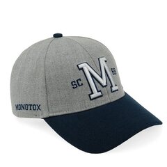 CAP MONOTOX COLLEGE M CP GREY/NAVY MX20991 цена и информация | Женские шапки | 220.lv