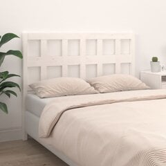Изголовье кровати, 145,5x4x100 см, белое  цена и информация | Кровати | 220.lv