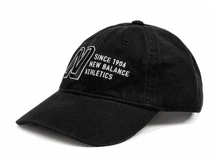 CAP NEW BALANCE NB COLLEGIATE CAP MH030410BK цена и информация | Мужские шарфы, шапки, перчатки | 220.lv