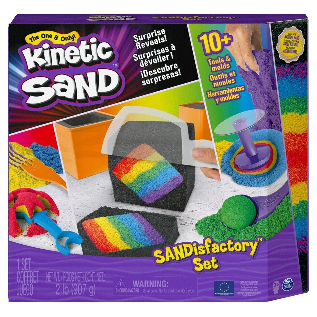 KINETIC SAND kinētiskās smiltis cena un informācija | Attīstošās rotaļlietas | 220.lv