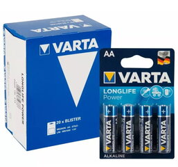 Baterijas Varta AA, 20x4 cena un informācija | Baterijas | 220.lv