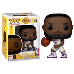 Фигурка POP НБА Лейкерс, Леброн Джеймс (LeBron James), белая униформа цена и информация | Игрушки для девочек | 220.lv