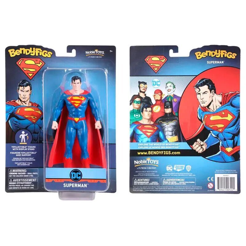 DC Comics Bendyfigs čuguna rotaļu figūriņa 19 cm Supermens cena un informācija | Rotaļlietas zēniem | 220.lv