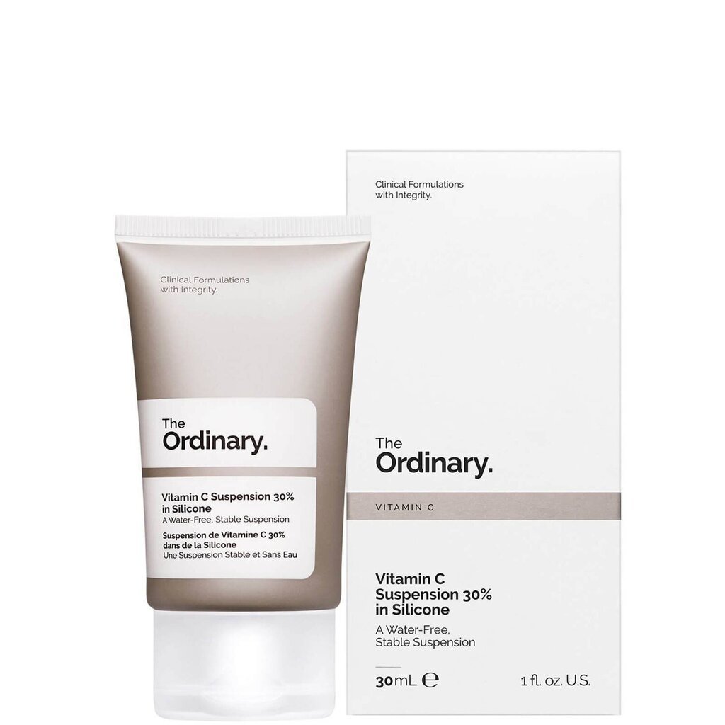 Sejas krēms The Ordinary Vitamin C Suspension 30% in Silicone, 30 ml cena un informācija | Sejas krēmi | 220.lv