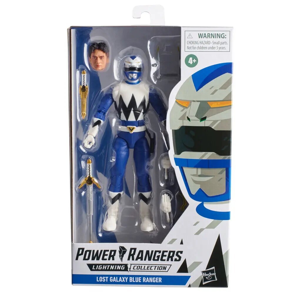 Power Rangers: The Lost Galaxy Blue Ranger figūra 15 cm цена и информация | Rotaļlietas zēniem | 220.lv