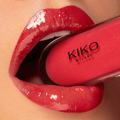 Mitrinošs lūpu spīdums Kiko Hydra 3D Hydra Lipgloss, 12 Pearly Amaryllis Red, 6.5 ml cena un informācija | Lūpu krāsas, balzāmi, spīdumi, vazelīns | 220.lv
