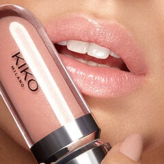 Смягчающий блеск для губ Kiko Hydra 3D Hydra Lipgloss, 19 Cream Cashmere, 6.5мл цена и информация | Помады, бальзамы, блеск для губ | 220.lv