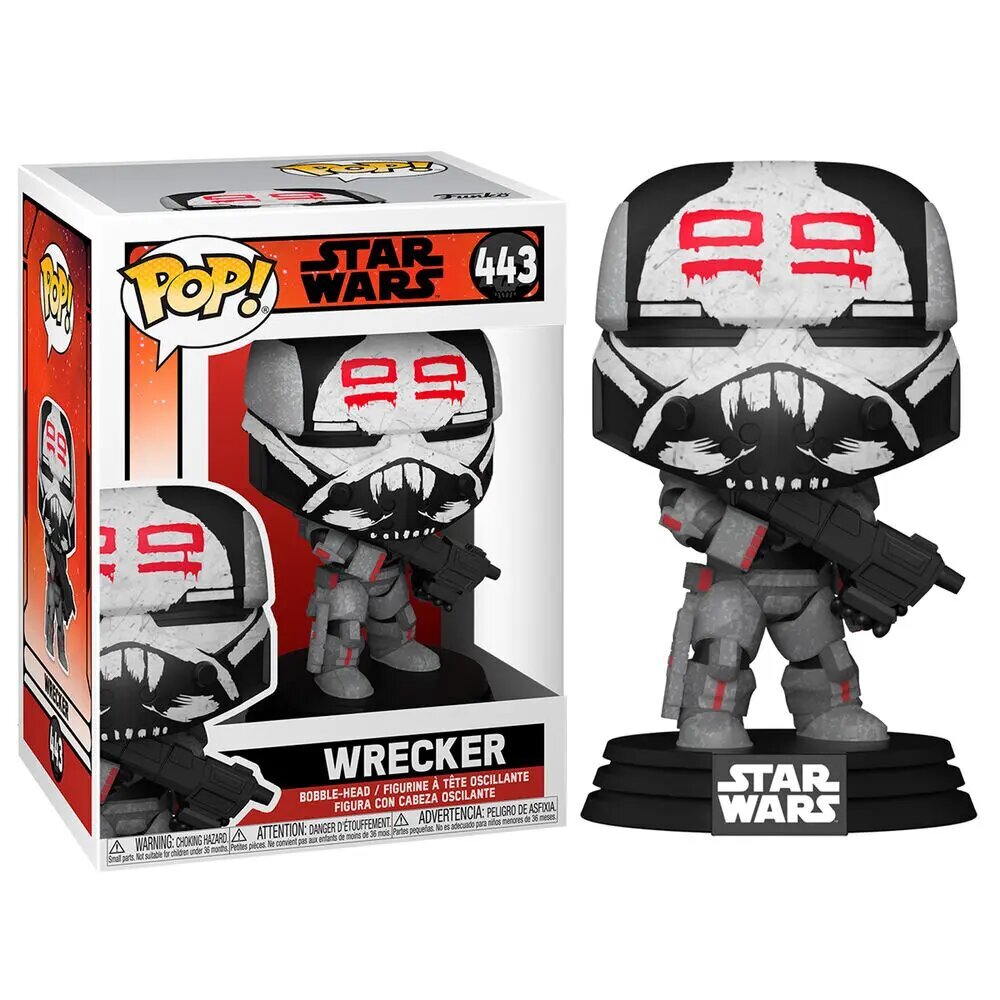 POP figūriņa Star Wars Bad Batch Wrecker cena un informācija | Rotaļlietas meitenēm | 220.lv