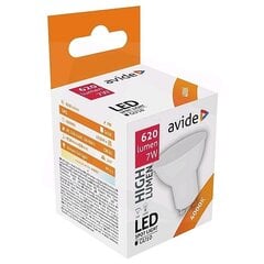 LED spuldze 7W GU10 100° 4K AVIDE цена и информация | Лампочки | 220.lv