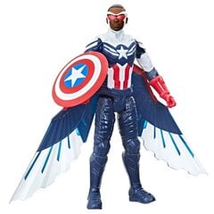 Marvel titāna rotaļu figūra 30 cm Falcon and the Winter Soldier Captain America cena un informācija | Rotaļlietas zēniem | 220.lv