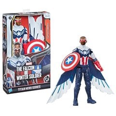 Титановая фигурка Капитан Америка по мотивам Marvel Сокол и Зимний солдат, 30 см цена и информация | Игрушки для мальчиков | 220.lv