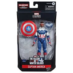 Marvel rotaļu figūra 15 cm Falcon and the Winter Soldier Captain America cena un informācija | Marvel Rotaļlietas, bērnu preces | 220.lv