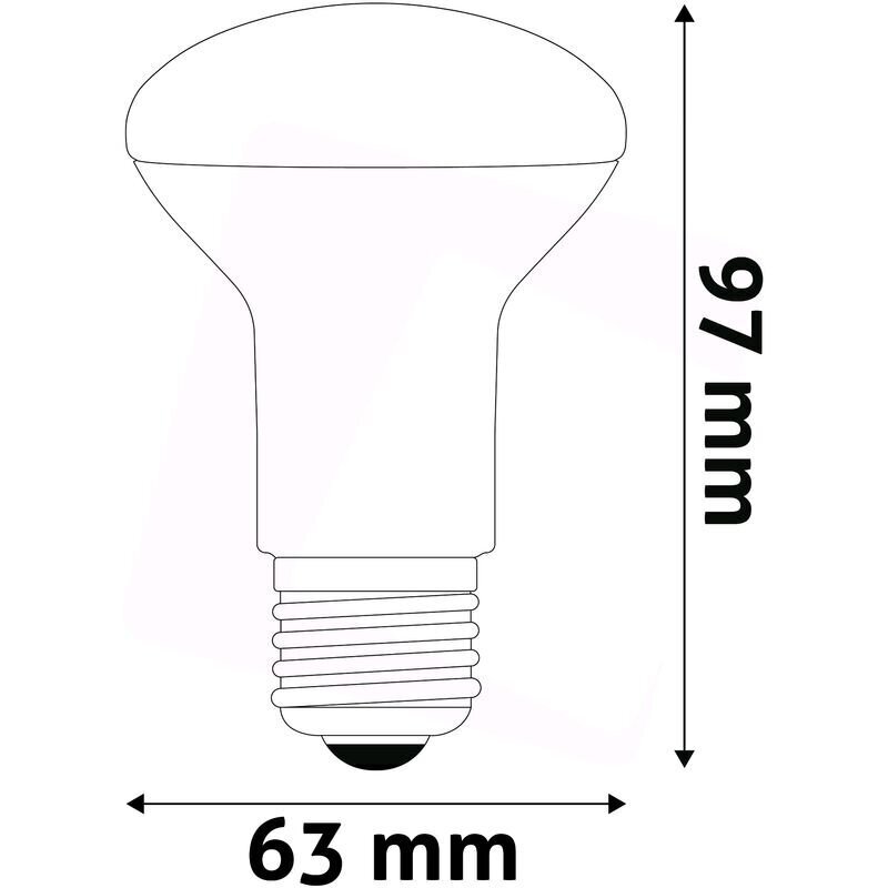 LED spuldze 8W R63 E27 4K AVIDE цена и информация | Spuldzes | 220.lv