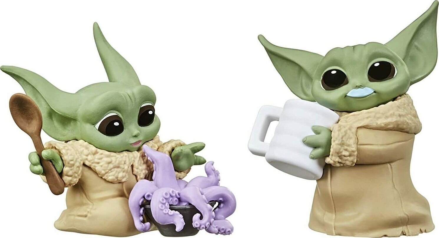 Star Wars The Mandalorian Yoda Kids spēļu figūriņu komplekts, 2 gab. цена и информация | Rotaļlietas zēniem | 220.lv