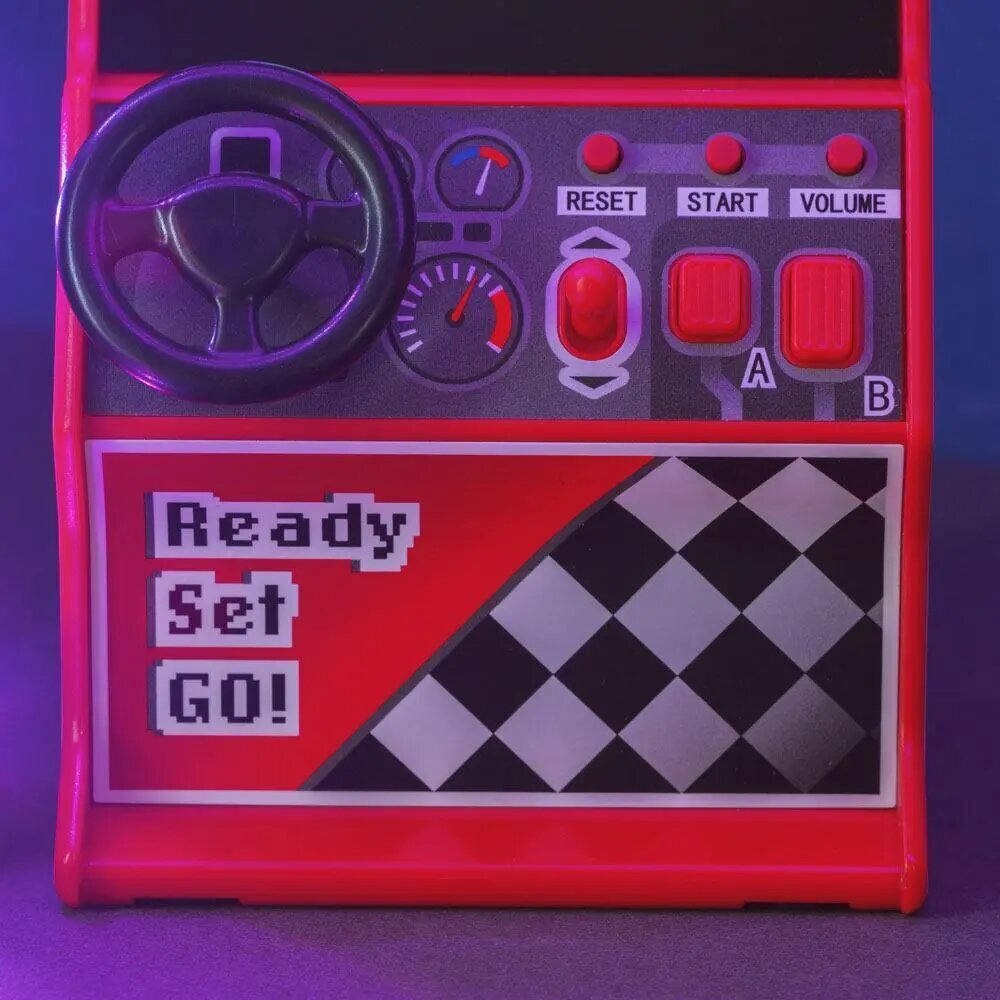 30in1 ORB Retro Racing Mini Arcade iekārta 16 cm cena un informācija | Rotaļlietas zēniem | 220.lv