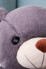 Большой плюшевый мишка Toto, 130 см, Серый Мягкая Игрушка  цена и информация | Мягкие игрушки | 220.lv